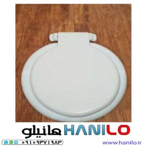 قیمت و خرید حلقه نشیمنگاه با درب توالت فرنگی مدل 02 | هانیلو